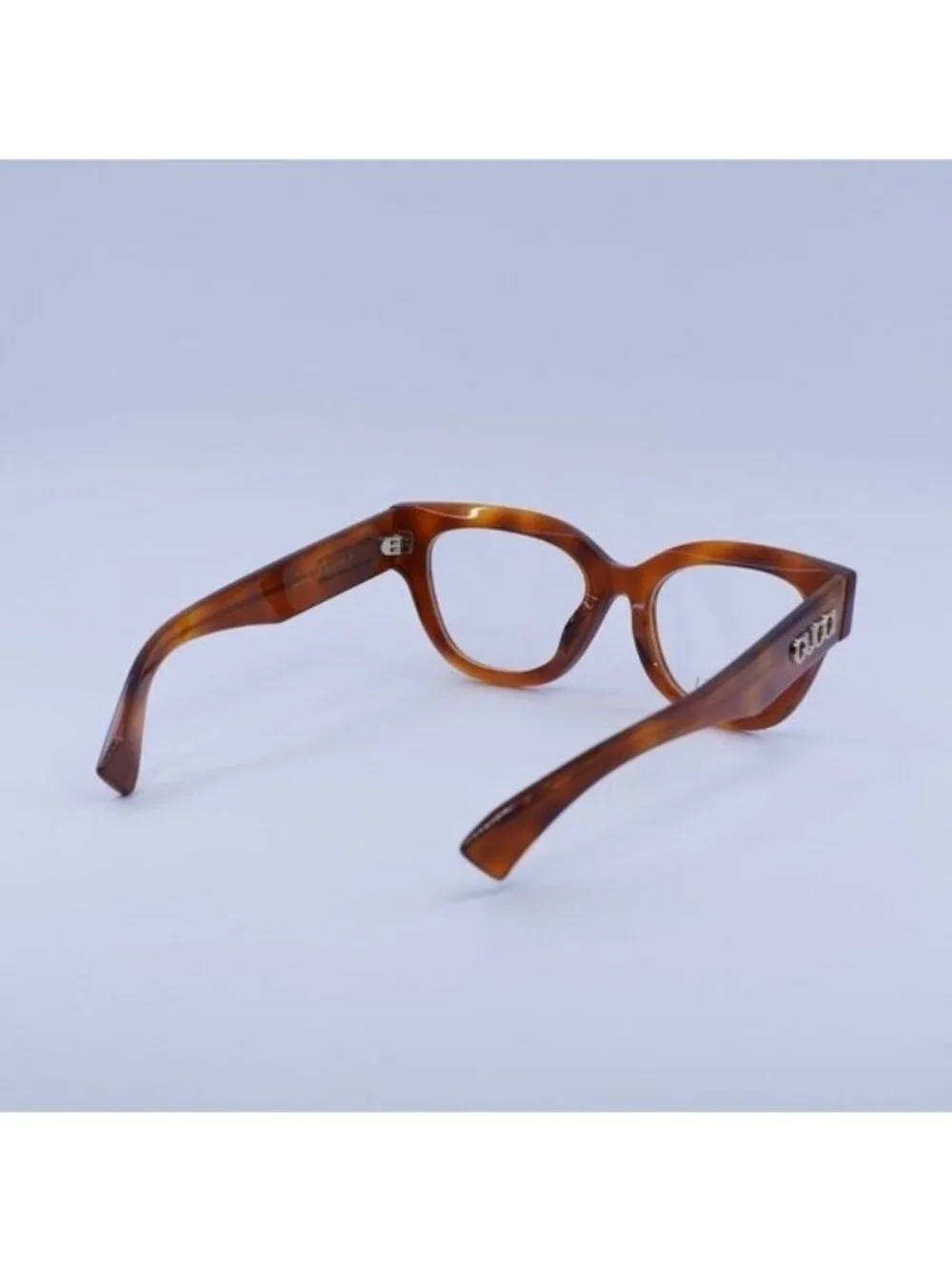 Gucci GG1837O 002 Eyeglasses Havana 51mm Cat Eye Frame - Picture 9 of 10